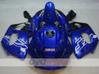 Kit de carénage injecté pour YZF600R 97-07 - Bleu, noir - Style d'origine #OYO87906401