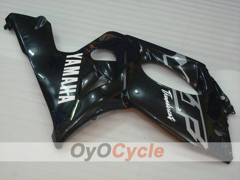 Kit de carénage injecté pour YZF600R 97-07 - Noir - Style d'origine #OYO87906402