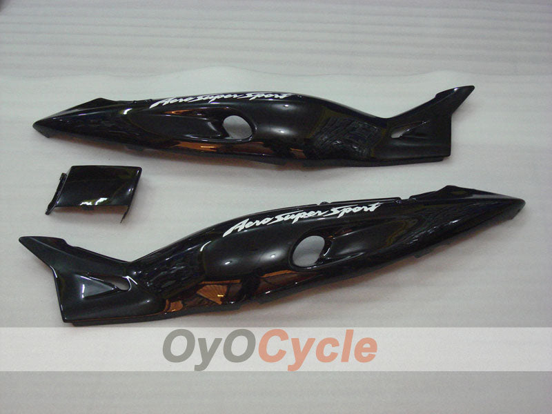 Kit de carénage injecté pour YZF600R 97-07 - Noir - Style d'origine #OYO87906402