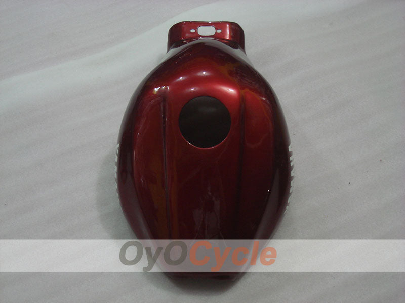 Kit de carénage injecté pour YZF600R 97-07 - Couleur rouge vin - Style d'origine #OYO87906403