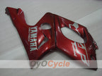 Kit de carénage injecté pour YZF600R 97-07 - Couleur rouge vin - Style d'origine #OYO87906403