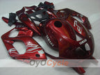 Kit de carénage injecté pour YZF600R 97-07 - Couleur rouge vin - Style d'origine #OYO87906403