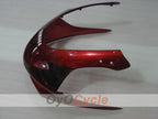 Kit de carénage injecté pour YZF600R 97-07 - Couleur rouge vin, noir - Style d'origine #OYO87906404