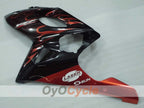 Kit de carénage à injection pour YZF600R 97-07 - Orange, Noir - Flamme #OYO87906406