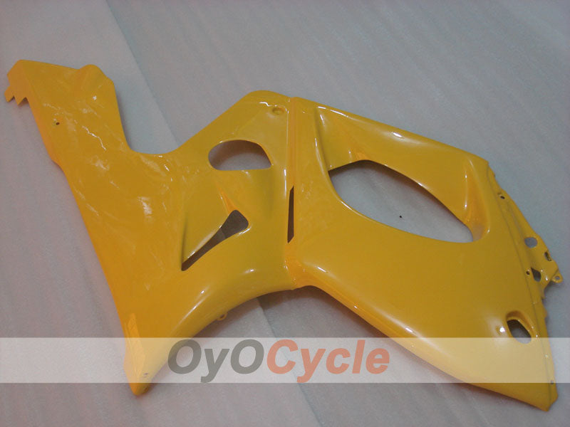 Kit de carénage à injection pour YZF600R 97-07 - Jaune - Sans autocollant / décalque, style d'origine #OYO87906408