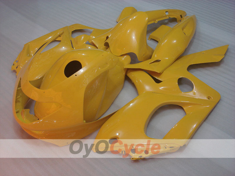 Kit de carénage à injection pour YZF600R 97-07 - Jaune - Sans autocollant / décalque, style d'origine #OYO87906408 Image principale du produit