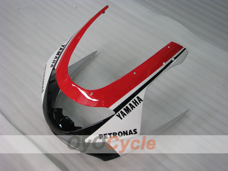 Kit de carénage à injection pour YZF600R 97-07 - Rouge, Blanc, Noir - PETRONAS #OYO87906409