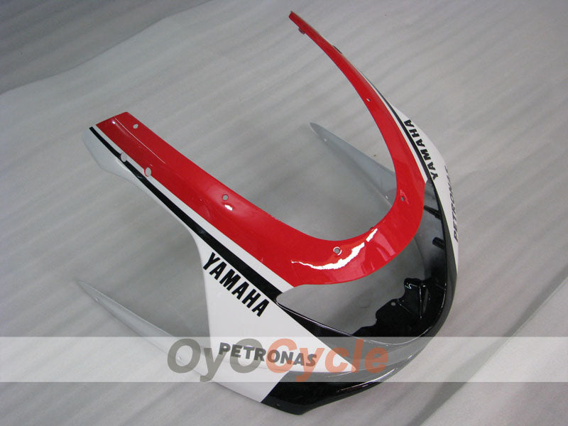 Kit de carénage à injection pour YZF600R 97-07 - Rouge, Blanc, Noir - PETRONAS #OYO87906409