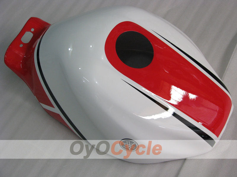 Kit de carénage à injection pour YZF600R 97-07 - Rouge, Blanc, Noir - PETRONAS #OYO87906409