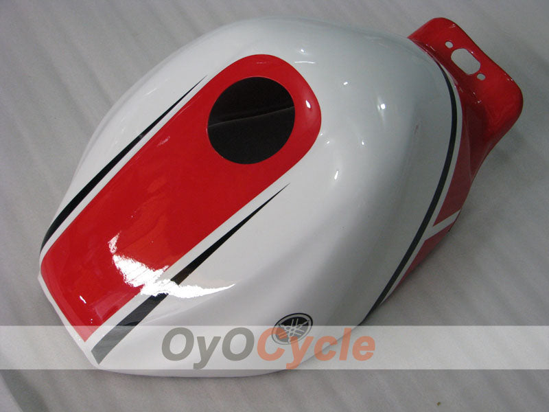 Kit de carénage à injection pour YZF600R 97-07 - Rouge, Blanc, Noir - PETRONAS #OYO87906409