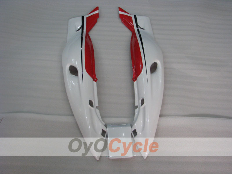 Kit de carénage à injection pour YZF600R 97-07 - Rouge, Blanc, Noir - PETRONAS #OYO87906409