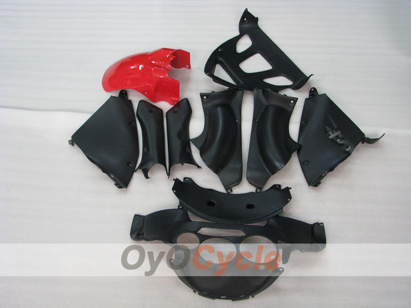 Kit de carénage à injection pour YZF600R 97-07 - Rouge, Blanc, Noir - PETRONAS #OYO87906409