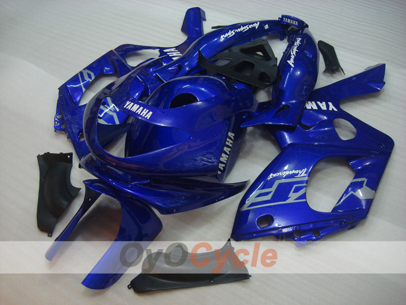 Kit de carénage à injection pour YZF600R 97-07 - Bleu - Style d'origine #OYO87906410