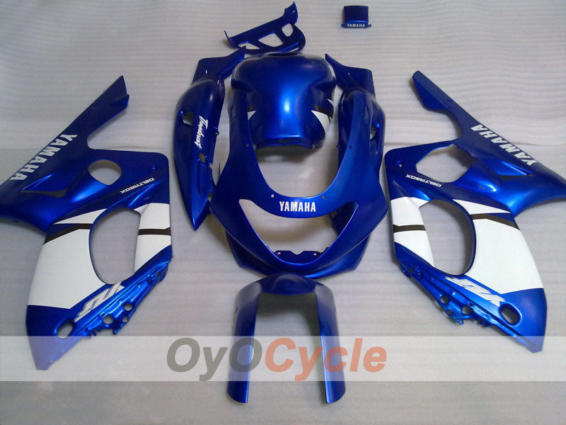 Kit de carénage à injection pour YZF600R 97-07 - Bleu, Blanc - Style d'origine #OYO87906411 Image secondaire du produit