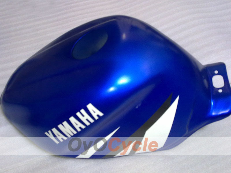 Kit de carénage à injection pour YZF600R 97-07 - Bleu, Blanc - Style d'origine #OYO87906411