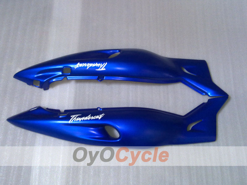 Kit de carénage à injection pour YZF600R 97-07 - Bleu, Blanc - Style d'origine #OYO87906411
