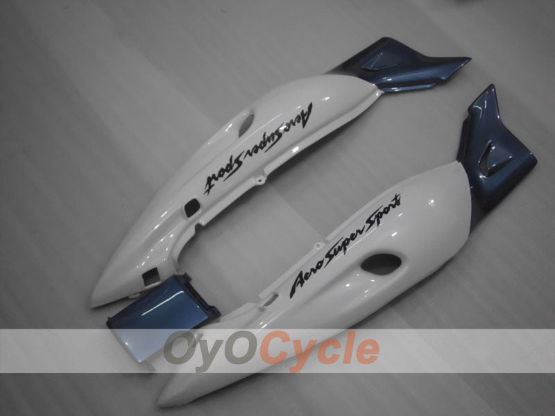 Kit de carénage à injection pour YZF600R 97-07 - Blanc, Gris - Style d'origine #OYO87906412