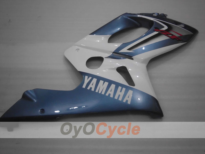 Kit de carénage à injection pour YZF600R 97-07 - Blanc, Gris - Style d'origine #OYO87906412