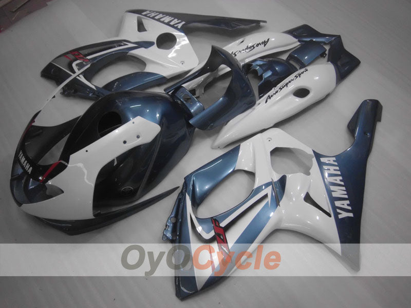 Kit de carénage à injection pour YZF600R 97-07 - Blanc, Gris - Style d'origine #OYO87906412 Image principale du produit