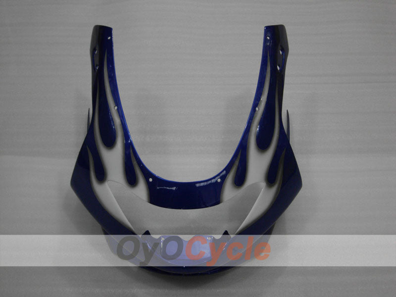 Kit de carénage à injection pour YZF600R 97-07 - Bleu, Blanc - Personnalisable #OYO87906413