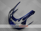 Kit de carénage à injection pour YZF600R 97-07 - Bleu, Blanc - Personnalisable #OYO87906413