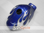 Kit de carénage à injection pour YZF600R 97-07 - Bleu, Blanc - Personnalisable #OYO87906413