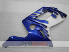 Kit de carénage à injection pour YZF600R 97-07 - Bleu, Blanc - Personnalisable #OYO87906413