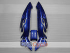 Kit de carénage à injection pour YZF600R 97-07 - Bleu, Blanc - Personnalisable #OYO87906413