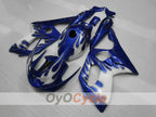 Kit de carénage à injection pour YZF600R 97-07 - Bleu, Blanc - Personnalisable #OYO87906413