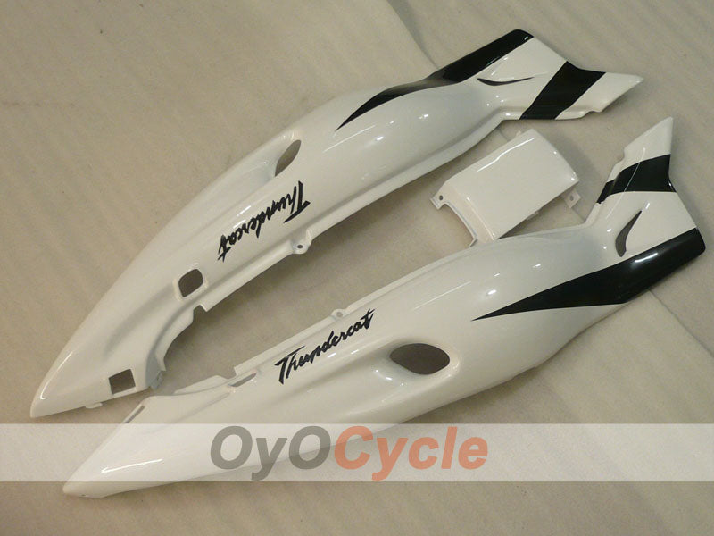 Kit de carénage à injection pour YZF600R 97-07 - Bleu, Blanc, Noir - Style d'origine #OYO87906415