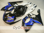 Kit de carénage à injection pour YZF600R 97-07 - Bleu, Blanc, Noir - Style d'origine #OYO87906415
