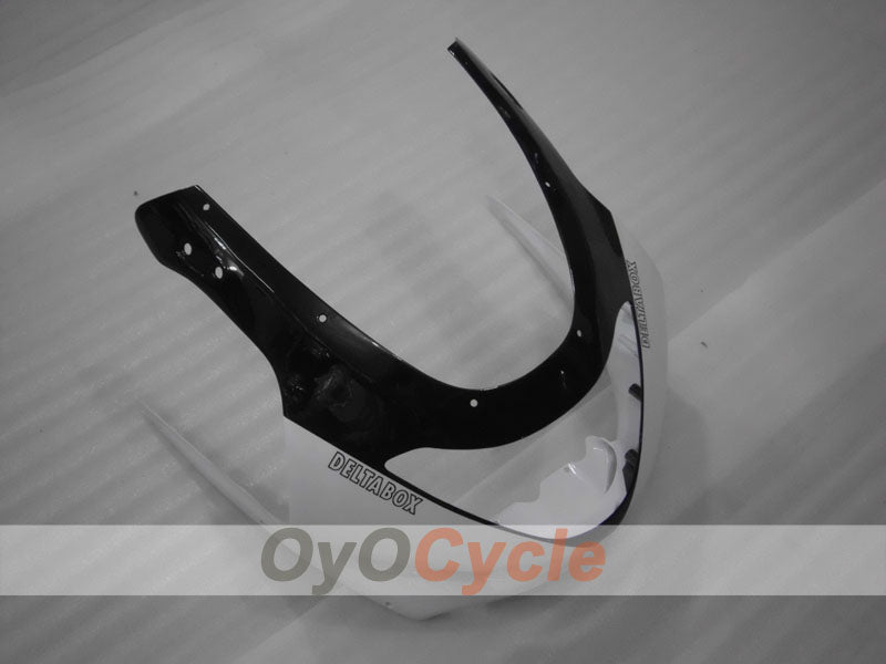 Kit de carénage à injection pour YZF600R 97-07 - Blanc, Noir - Style d'origine #OYO87906416