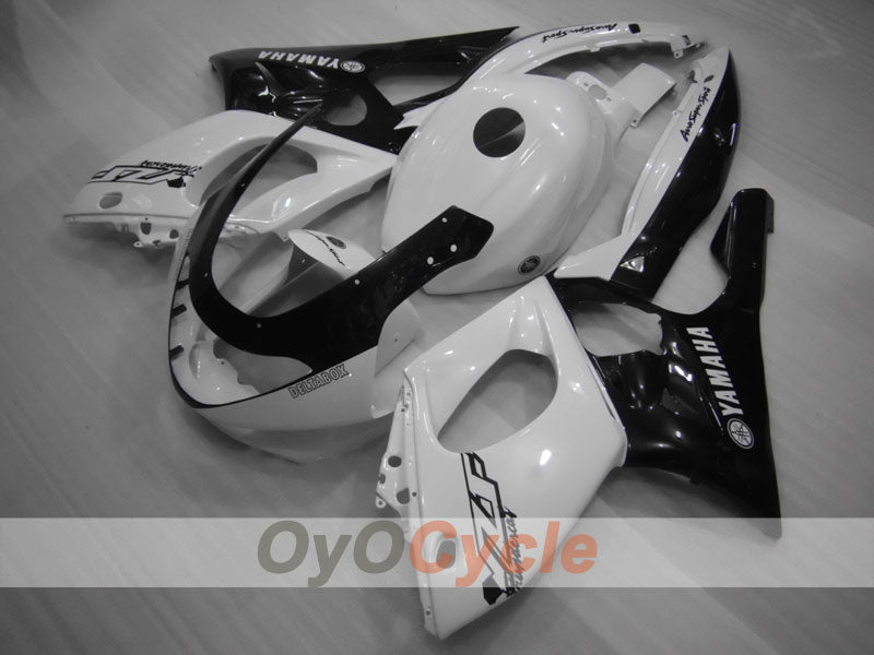 Kit de carénage à injection pour YZF600R 97-07 - Blanc, Noir - Style d'origine #OYO87906416