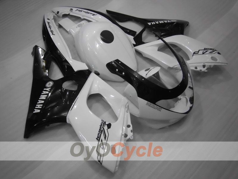 Kit de carénage à injection pour YZF600R 97-07 - Blanc, Noir - Style d'origine #OYO87906416
