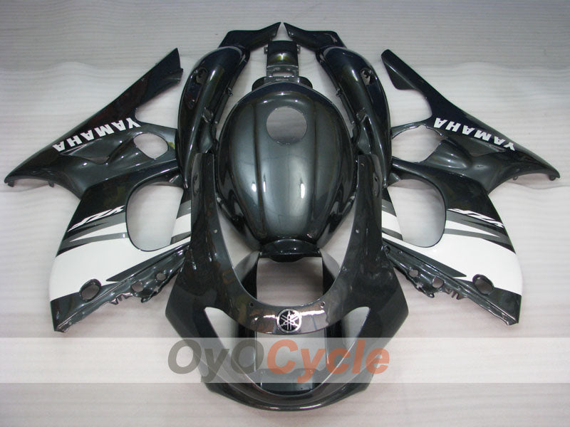 Kit de carénage à injection pour YZF600R 97-07 - Noir - Style d'origine #OYO87906417