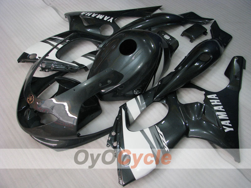 Kit de carénage à injection pour YZF600R 97-07 - Noir - Style d'origine #OYO87906417