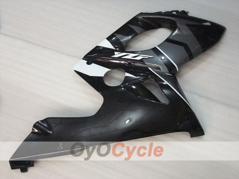 Kit de carénage à injection pour YZF600R 97-07 - Blanc, noir - Style d'origine #OYO87906418