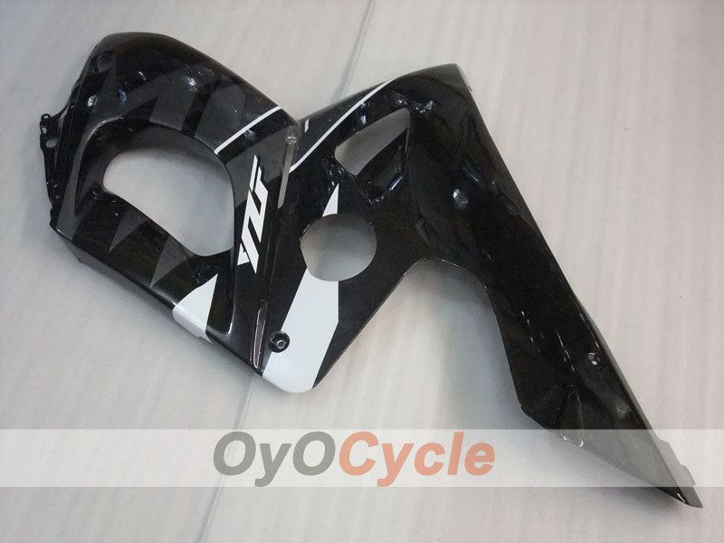 Kit de carénage à injection pour YZF600R 97-07 - Blanc, noir - Style d'origine #OYO87906418
