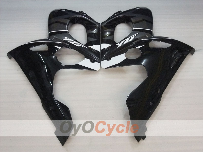 Kit de carénage à injection pour YZF600R 97-07 - Blanc, noir - Style d'origine #OYO87906418