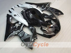 Kit de carénage à injection pour YZF600R 97-07 - Blanc, noir - Style d'origine #OYO87906418