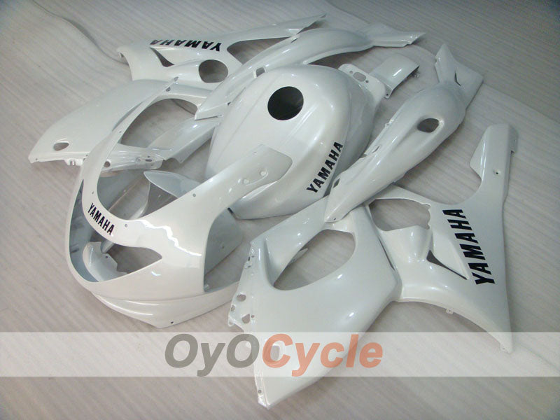 Kit de carénage à injection pour YZF600R 97-07 - Blanc - Style d'origine #OYO87906419
