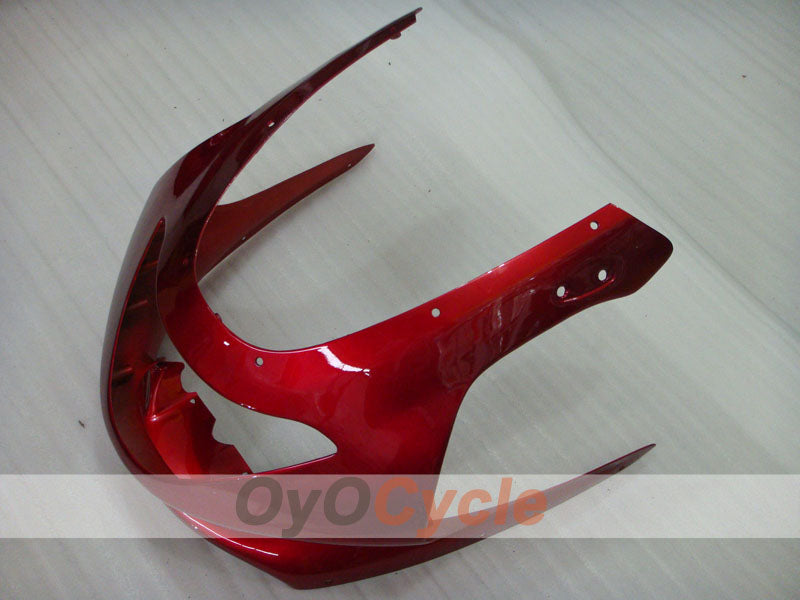 Kit de carénage à injection pour YZF600R 97-07 - Couleur rouge vin - Sans autocollant / décalcomanie, style d'origine #OYO87906420