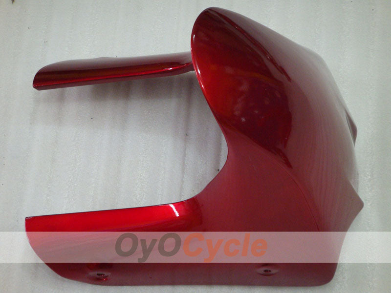 Kit de carénage à injection pour YZF600R 97-07 - Couleur rouge vin - Sans autocollant / décalcomanie, style d'origine #OYO87906420