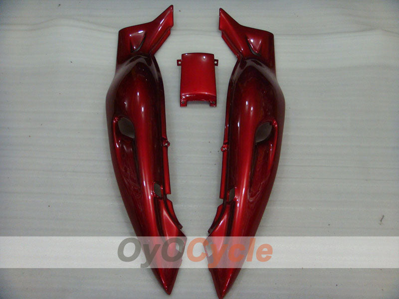 Kit de carénage à injection pour YZF600R 97-07 - Couleur rouge vin - Sans autocollant / décalcomanie, style d'origine #OYO87906420