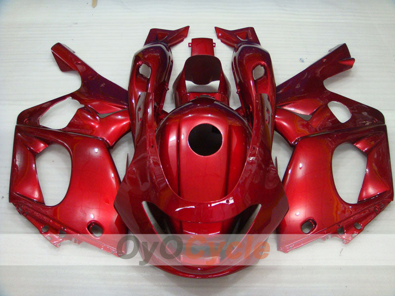 Kit de carénage à injection pour YZF600R 97-07 - Couleur rouge vin - Sans autocollant / décalcomanie, style d'origine #OYO87906420