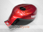 Kit de carénage à injection pour YZF600R 97-07 - Couleur rouge vin, noir - Sans autocollant / décalcomanie, style d'origine #OYO87906421