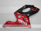 Kit de carénage à injection pour YZF600R 97-07 - Couleur rouge vin, noir - Sans autocollant / décalcomanie, style d'origine #OYO87906421