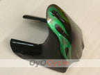 Kit de carénage à injection pour YZF600R 97-07 - Vert, noir - Flamme #OYO87906422