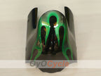 Kit de carénage à injection pour YZF600R 97-07 - Vert, noir - Flamme #OYO87906422