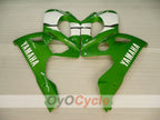 Kit de carénage à injection pour YZF600R 97-07 - Vert, blanc - Style d'origine #OYO87906423